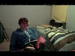 Blue Hoodie Boy with Big Dick